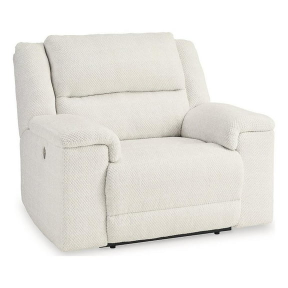 Signature Design by Ashley Keensburg Off White Oversized Power Recliner