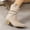 Beige, variant on Women's Slouchy Chunky Heel Mid Calf Cowboy Boots Pointed Toe Pull On Retro Riding Boots Fall Fashion Cowgirl Booties