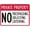 Warning Sign 2, variant on No Unauthorized Personnel Beyond This Point Safety Sign - 8"x12" Aluminum Danger Tin Road Sign, Workplace Unauthorized Access Marker