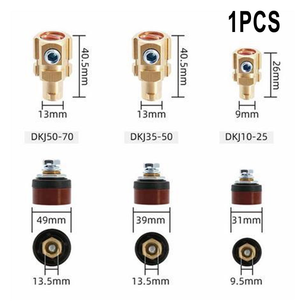 RANMEI 1PCS Quick Connector Welding Machine Cable DKJ 1025/3550/5070