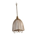 thumbnail image 3 of Vela colgante de Metal Vintage, soporte para luz de té, decoración rústica para decoración del hogar, centro de mesa multifuncional Diámetro 19cm, 3 of 8
