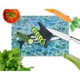 thumbnail image 2 of Caroline's Treasures Killer Whale Orca Glass Cutting Board Large, 2 of 2