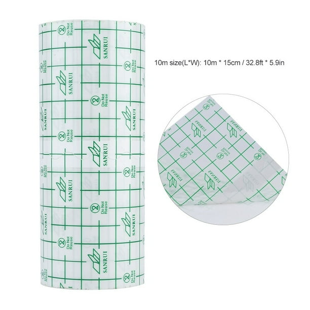 Rollo De Vendaje Autoadhesivo Para El Cuidado Posterior Del Tatuaje, Película Protectora De Segunda Piel Para Patio, Envoltura Impermeable Transparente, Cubierta Adhesiva
