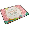 thumbnail image 2 of GZHJMY Easter Bunny and Easter Eggs Floor Mat, Non-Slip Washable Entrance Front Door Rug for Home Indoor Kitchen Bathroom Bedroom, 23.6"x 15.27", 2 of 7