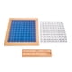 thumbnail image 2 of Tablero de números de madera 1-100, juguete para juego de mesa educativo, bandeja de conteo de números de madera para suministros para profesores,, 2 of 9