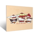 thumbnail image 2 of Saiise Sanrio Frameless Canvas Wall Art - Abstract Modern Artwork for Living Room, Bedroom, Office - Ready to Hang, Vibrant Colors, Ideal Gift Idea- 16"x20", 2 of 7