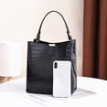 thumbnail image 4 of Stylago Retro Leather Handbags Detachable Strap Crossbody Purses Ladies Internal Pockets Shoulder Bag Zipper Clutch Pouch Brown, 4 of 6