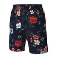 thumbnail image 5 of Naloa Vintage Rose Men's Beach Shorts, Surfing shorts, Swim trunks, Quick Dry Swim Trunks for Surfing Beach Fun - 3X-Large, 5 of 9