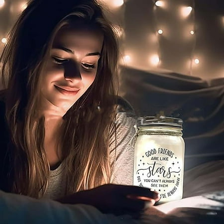 

cpengpj Clearance Jar Night Light for Friend Birthday Day Gifts for Women House Decoration Lights Night Light Gift for Birthday Personalized Gift for Her