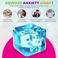 thumbnail image 3 of Stress Balls Ice Cube with Snowflakes, Slow Rise Squishy Fidget Toy, Anxiety Relief Sensory Calming Toys for Kids & Adults, Classroom Prizes, 3 of 5