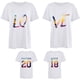 thumbnail image 5 of Camiseta para parejas Love Since Together Valentine's Day Pompotops oipoqjl3227, 5 of 9