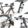 thumbnail image 5 of Soporte de luz para bicicleta, abrazadera giratoria de 360 ​​grados para manillar de bicicleta delantera/trasera, accesorios de abrazadera de montaje para soporte de lámpara LED, 2 uds., 5 of 5