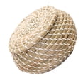 thumbnail image 3 of Monyance woven basket Small Round Woven Straw Fruit Vegetable Storage Basket with Lids(7.48X4.33X3.94Inches), 3 of 10