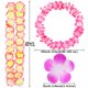 thumbnail image 3 of Collares hawaianos Leis Ruisita de 72 piezas con flores de 36 colores, 3 of 6