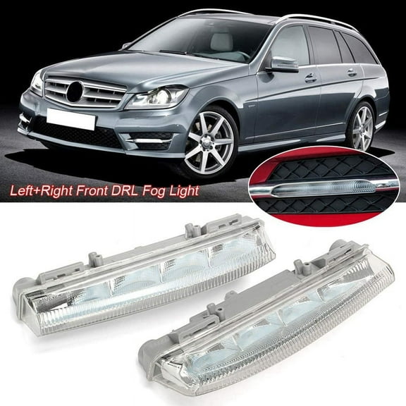 Car Front DRL Daytime Running Light Fog Lamp for W204 W212 C250 C280 C350 E350 A2049068900 Left