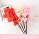 thumbnail image 2 of Advancent 2 piezas de flores de cerezo artificiales, flores de seda falsas, jardín de imitación, decoración del hogar, Hotel, ramo, guirnalda, Decoración Rojo, 2 of 6