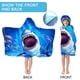 thumbnail image 4 of Toalla de Playa Tiburón para Niños con Capucha, Toalla con Capucha de Animales Marinos para Niños 76 cm x 127 cm, Toalla de Baño Poncho de Microfibra Absorbente y Suave para Piscina y Natación, 4 of 7