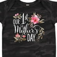thumbnail image 4 of Inktastic Our First Mother's Day Pink Flowers Boys or Girls Baby Bodysuit, 4 of 5