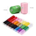 thumbnail image 3 of Kit de Hilos para Coser NEX 24 Colores 1000 yardas Poliéster, 3 of 7