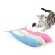 thumbnail image 1 of Cepillo de dientes de silicona suave para gatos, juguetes para mascotas, palo Molar para limpiar los dientes, pescado, masticar interactivo, juguetes para gatos, hierba gatera, suministros para mascotas, color rosa Rojo Verde Cocina, Decoración y Otros, 1 of 5