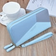 thumbnail image 6 of LONGshukeji Wristlet Wallet for Women Large Capacity Double Zipper Around Purse Credit Card Money Holder Birthday Gift Mom Wife Girlfriend, 6 of 7