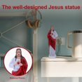 thumbnail image 3 of Holy Jesus Adornment Church Saint Jesus Statue Ornament Desktop Decoration, 3 of 4