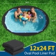thumbnail image 2 of Tapis Doublure de Piscine Rond/carré/ovale, Protecteur Non Tissé Multicolore, 2 of 8