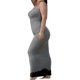 thumbnail image 3 of Txlixc WFaldas largas de tirantes de verano para mujeres, faldas de lazo cuadrado de pasta sólida para clubes de fiestas Txlixc moda, 3 of 8