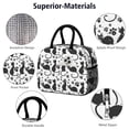 thumbnail image 4 of Reusable Cat Lnsulated Lunch Bag for Women & Men-Leakproof Water-Resistant Cooler Tote,Large Capacity(10.6x8.7x6.3in)for Work,Office,Travel,Picnic,Beach., 4 of 7