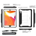 thumbnail image 7 of Dteck Case for iPad 10.2" 8th Generation (2020 Released) ,Shockproof 3-Layer Protection Rubber iPad 7th Gen 10.2" 2019 Cover Shoulder Strap Hybrid PC Kickstand Case Without Screen Protector,White, 7 of 7