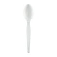 thumbnail image 4 of Dixie Plastic Teaspoons, Heavyweight, Polystyrene, White, 1000 ct (TH217), 4 of 5