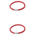 thumbnail image 1 of Brazalete de cuero Minnieouse de estilo clásico para hombre con hebilla de piedra imán y cadena de mano, 1 of 6