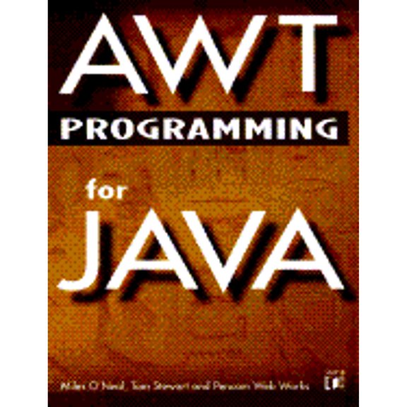 Pre-Owned A Wt Programming for Java: With CD-ROM (Paperback) 1558514945 9781558514942