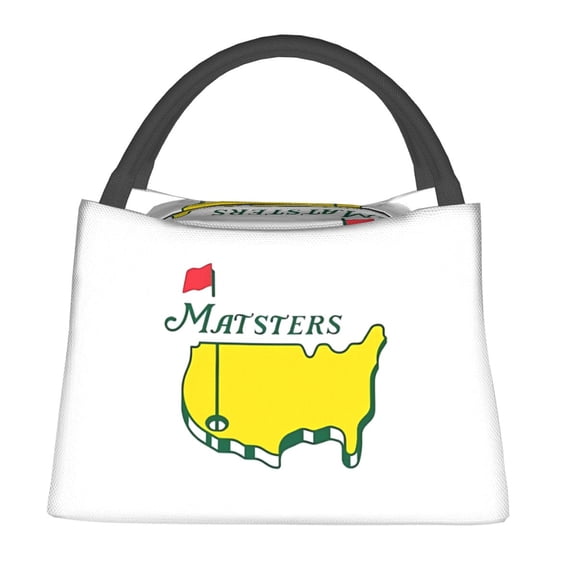 Fashion Print Lunch Bag Logo Travel Lunch Box For Women Fashion Designer Tote Food Bags Oxford Cooler Bag