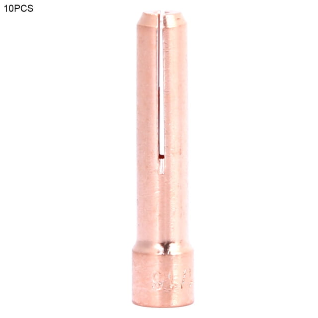 10 unids/set 10N22S-25S Cuerpo De Mandril De Cobre Antorcha De Soldadura Tig Consumibles De Arco De Argón (10N23S)