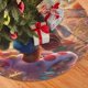thumbnail image 2 of Falda para árbol de Navidad de Mario, suave y divertida, decoración navideña de granja con cuello para árbol de Navidad de 48", 2 of 4