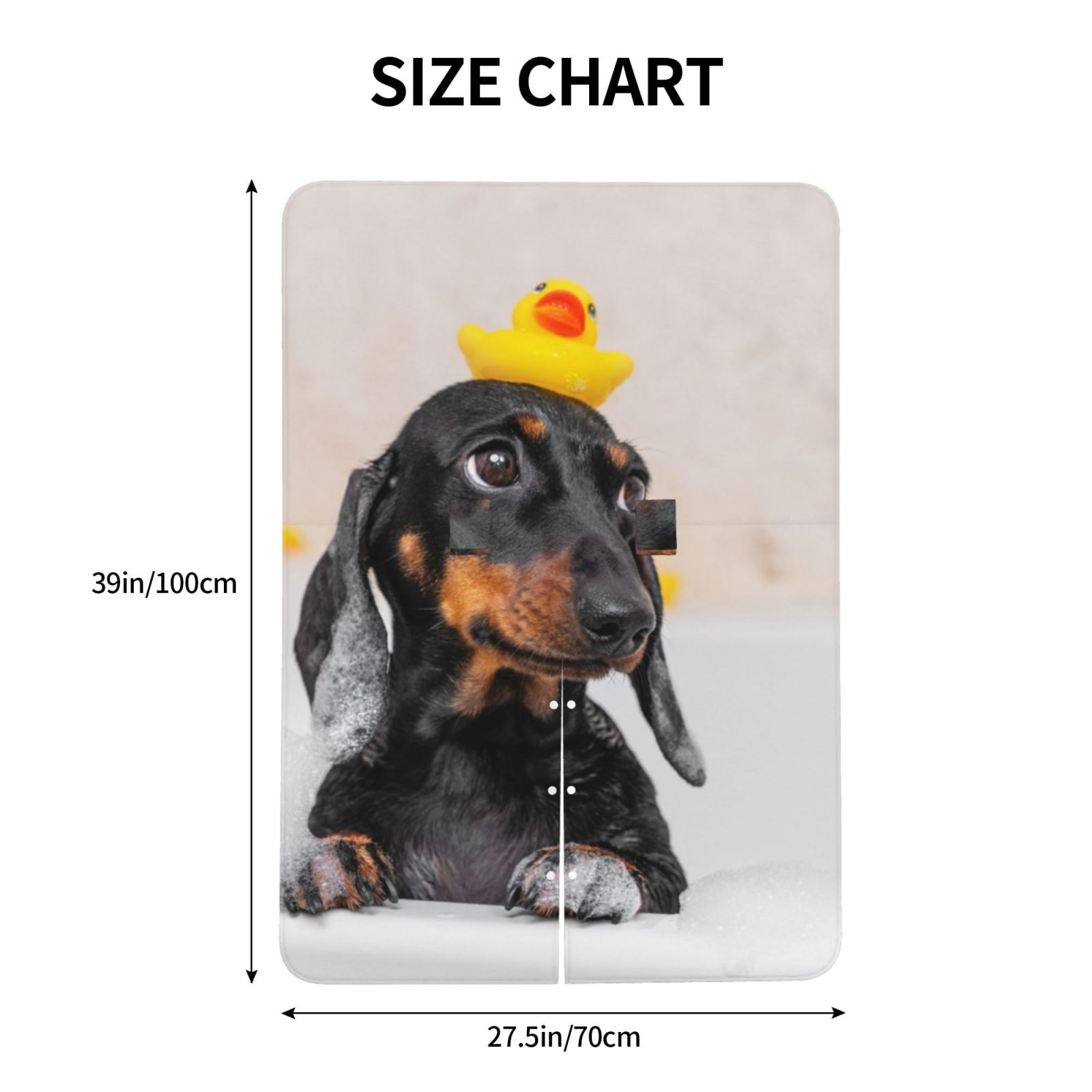 Naloa Dachshund Sitting in Bathtub Baby Car Seat Cover, Breathable Baby Carrier Cover, Multiuse Baby Carrier Cover & Nursing Breastfeeding Cover