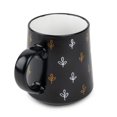 thumbnail image 3 of Tasse en grès thym et table, 16 oz liq., feuille noire, 3 of 4