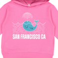 thumbnail image 3 of Inktastic San Francisco California Whale Watching Toddler Hoodie, 3 of 4