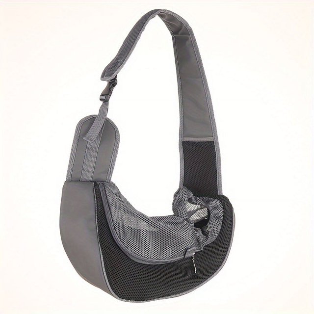 Stylish Pet Bag for On-the-Go: Portable Shoulder Bag for Small & Medium Dogs & Cats