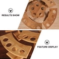 thumbnail image 4 of 1pc Japanese Hand Roll Bamboo Storage Rack Ice Cream Cone Holder (Four Holes), 4 of 9
