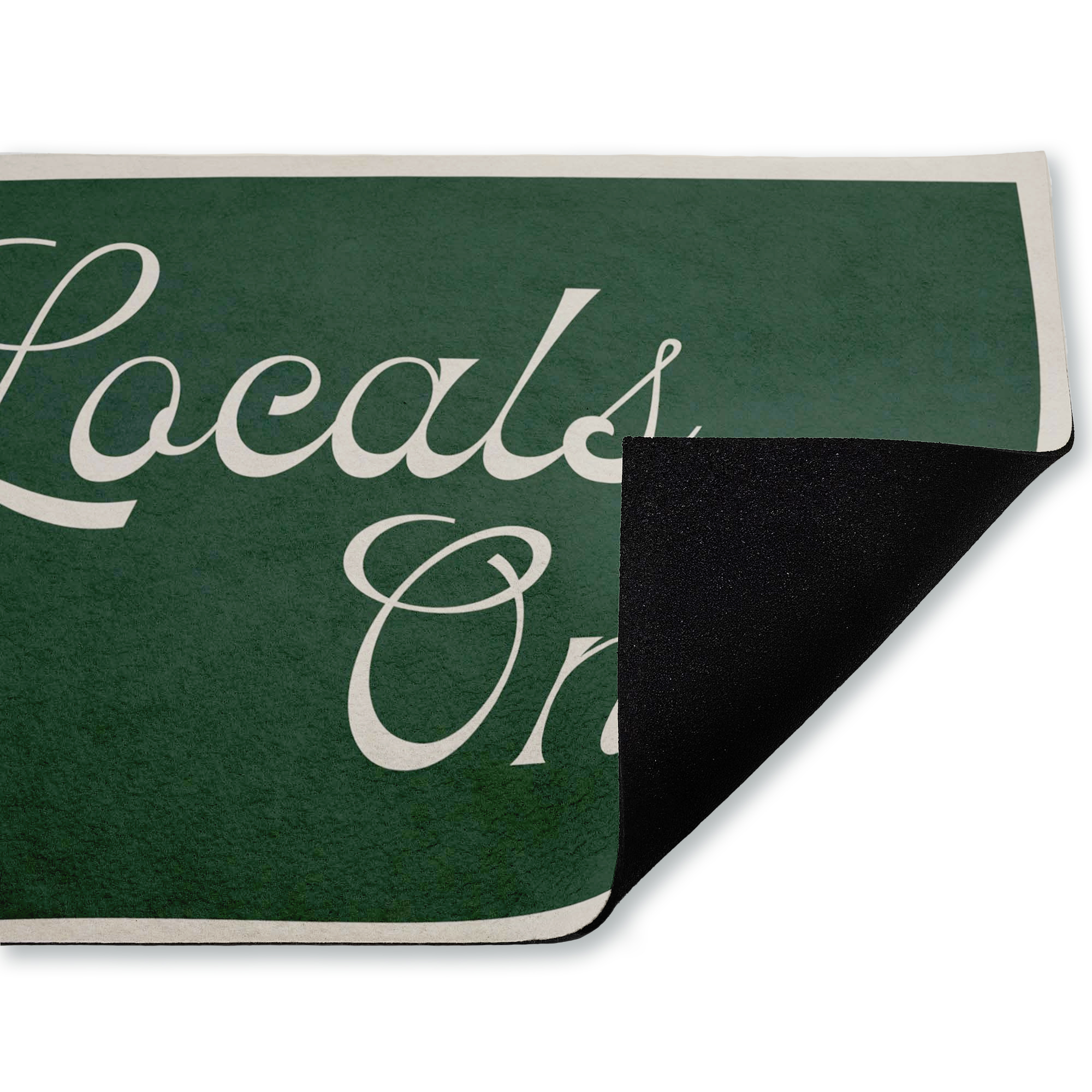 Stupell Industries Locals Only Typography Printed Outdoor Door Floor Mat, design by Lil' Rue
