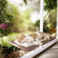 thumbnail image 4 of CAROOTU Comfy Window Mounted Cat Hammock Suction Cups Pet Bed Washable Cover, 4 of 6