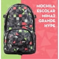 thumbnail image 2 of Mochila Escolar Grande Hype Model Rosa con Negro, 2 of 4