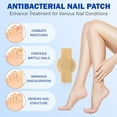 thumbnail image 5 of Fungal Nail Patches for Toenails, 21pcs/Bag Toenail Fungus Treatment Extra Strength, Nighttime Nail Repair for Damaged, Discolored Nails, Safe for Sensitive Skin, Easy to Apply, 5 of 7
