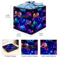 thumbnail image 3 of Game Controller Large Capacity Foldable Clothes Storage Basket Organizer Bins, Storage Bins with Handle, 10.8"x10.5"x10.6, 3 of 6