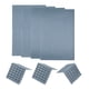 thumbnail image 1 of Miniatura Techo Tejas PVC Modelo Tejado Azulejos Mini DIY Azulejos Modelo Edificio Juego para Jardín Arena Mesa 29.5x19.5cm/1.16x0.76 Oscuro Gris Paquete de 4,1:50, 1 of 7