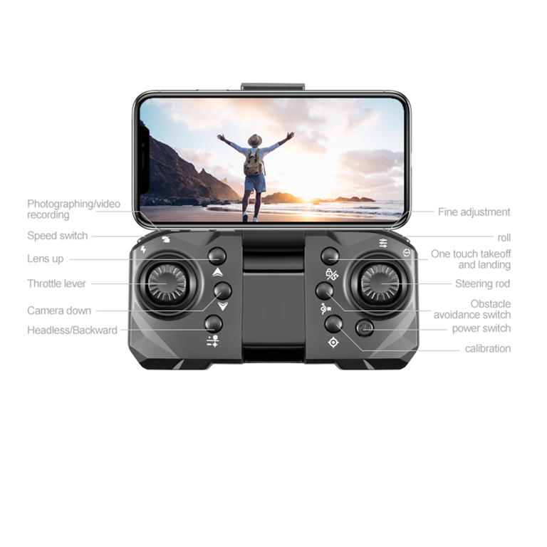 New 2023 Portable Beginner Drones 4K Brushless Motor 3 Axis Gimbal