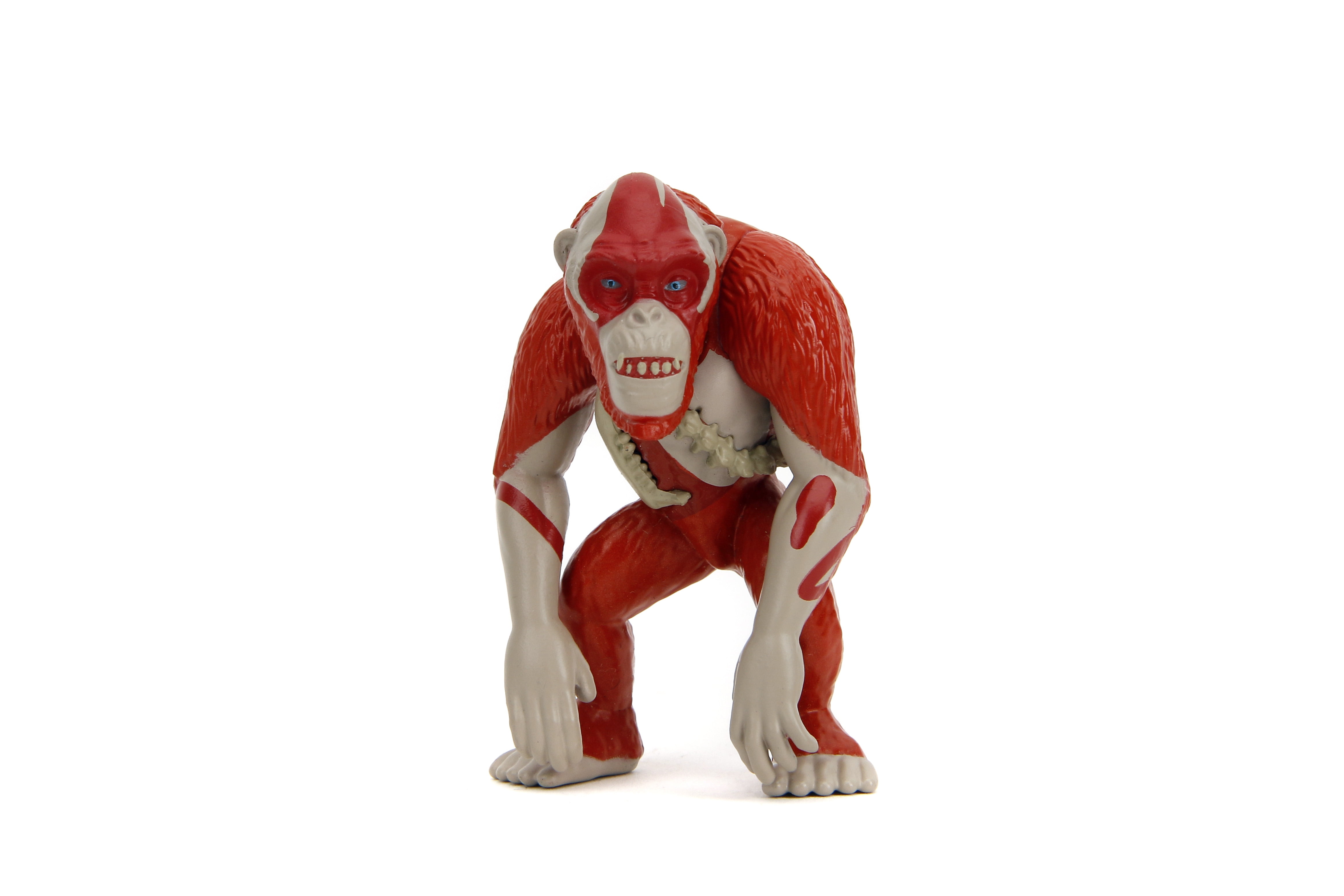 Jada Godzilla x Kong Metalfigs 4 Pack, 2.5" Die-Cast Figures(Godzilla, King Kong, Skar, Shimo), Ages 8+