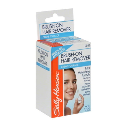 Sally Hansen BrushOn Facial Hair Remover, 1.7 oz, 2 Pack